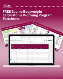 Free equine horse bodyweight calculator and worming program